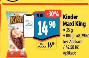 Dezert Maxi King Kinder