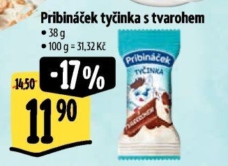 Dezert tyčinka Pribináček