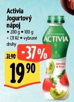 Jogurtový nápoj Activia Danone