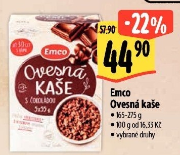 Kaše ovesná Emco