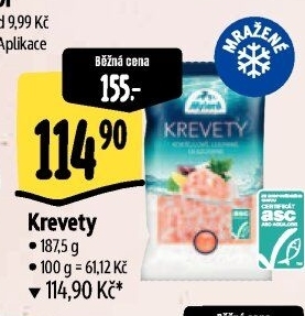 Krevety mražené Mylord