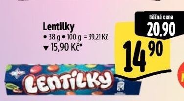 Lentilky Orion