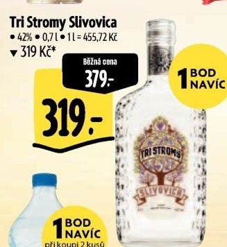 Pálenka Slivovica Tri stromy Golden