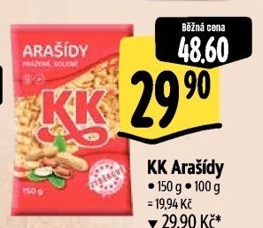 Pražené arašídy KK