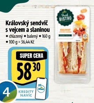 Sendvič Albert Fresh Bistro