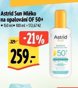 Astrid Sun Mléko na opalování OF 50+