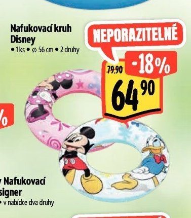 Nafukovací kruh Disney