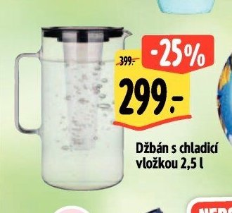Džbán s chladicí vložkou 2,5 l