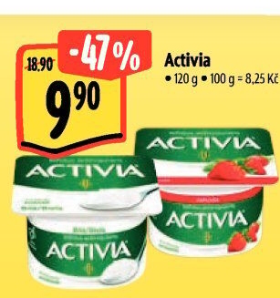 Bílý jogurt Activia Danone