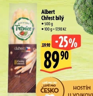 Chřest bílý Albert