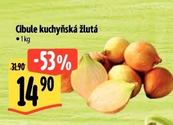 Cibule kuchyňská žlutá