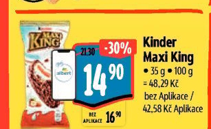 Dezert Maxi King Kinder