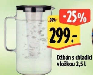 Džbán s chladicí vložkou