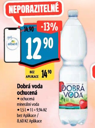 Ochucená voda Dobrá voda