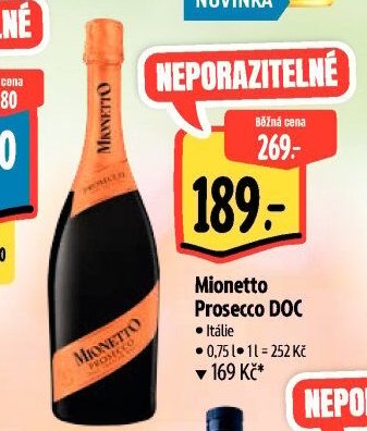 Prosecco Mionetto