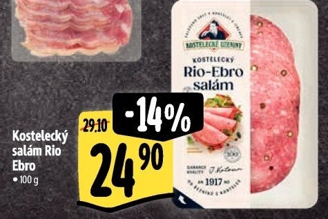 Salám Rio Ebro Kostelecké uzeniny