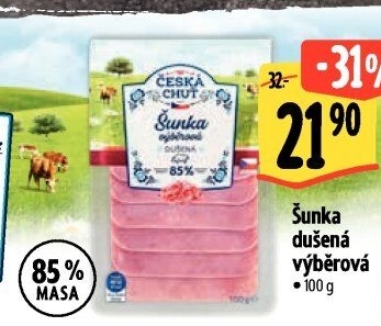 Šunka dušená výběrová Česká chuť