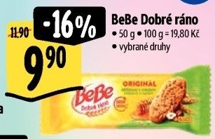 Sušenky BeBe Dobré ráno Opavia