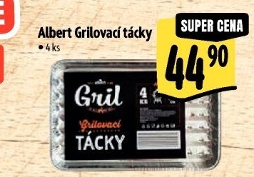 Tácky grilovací Albert