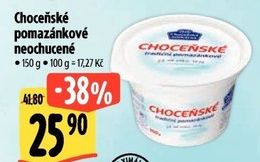Tradiční pomazánkové Choceňské