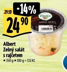 Zelný salát s rajčetem Albert