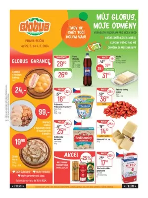 akční leták Globus 29.5.2024-4.6.2024