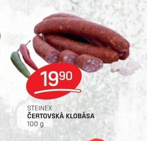 STEINEX ČERTOVSKÁ KLOBÁSA 100 g
