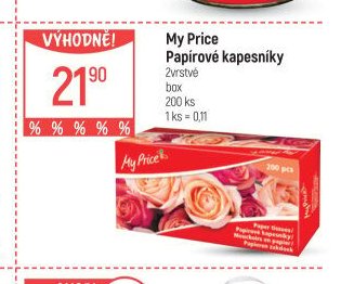 My Price Papírové kapesníky