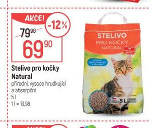 Stelivo pro kočky Natural
