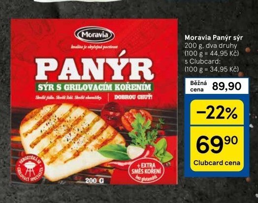 Moravia Panýr sýr