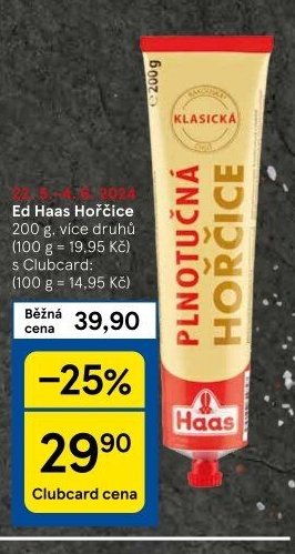 Ed Haas Hořčice