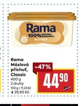 Rama Máslová příchuť