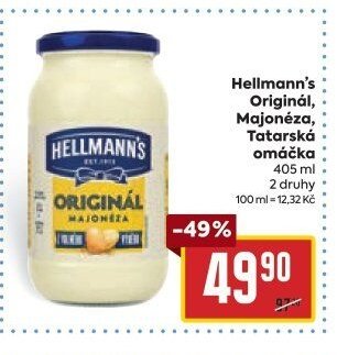 Hellmann's Originál, Majonéza, Tatarská omáčka