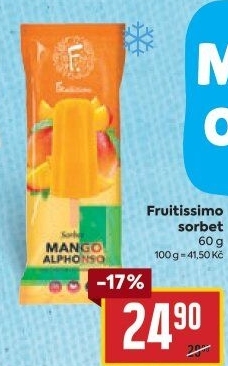 Nanuk sorbet Fruitisimo