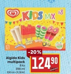 Nanuky Kids Mix Algida - BILLA akcniletaky.com