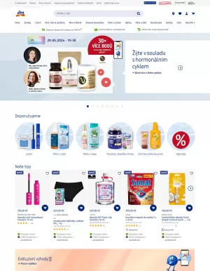 akční leták dm drogerie 29.5.2024-4.6.2024