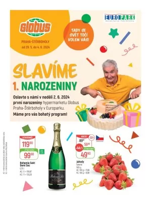 akční leták Globus 29.5.2024-4.6.2024