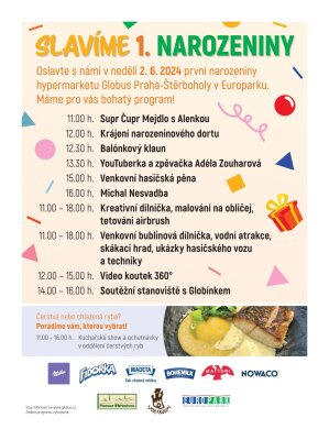 akční leták Globus 29.5.2024-4.6.2024