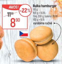 Bulka na hamburger
