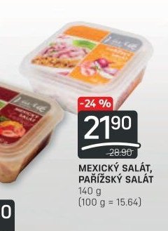 MEXICKÝ SALÁT, PAŘÍŽSKÝ SALÁT
