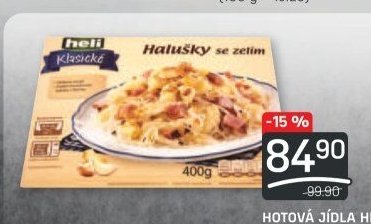 HOTOVÁ JÍDLA HELI