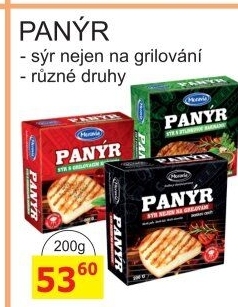 Sýr Panýr Moravia