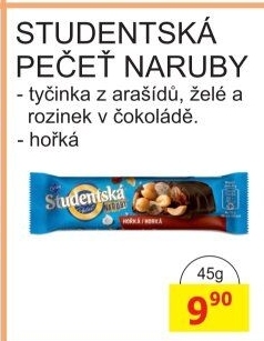 Tyčinka Studentská pečeť Naruby Orion