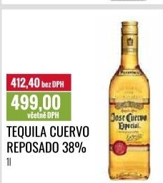 Tequila Reposado Especial Jose Cuervo