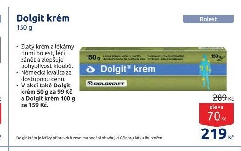 Dolgit krém 150 g