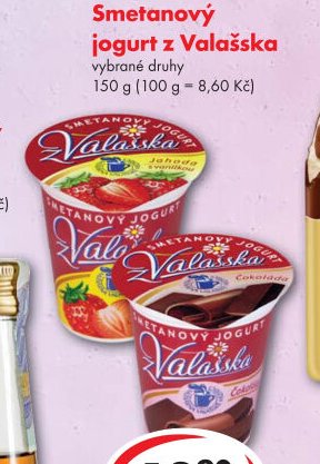 Smetanový jogurt z Valašska