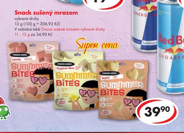 Snack sušený mrazem Summer Bites