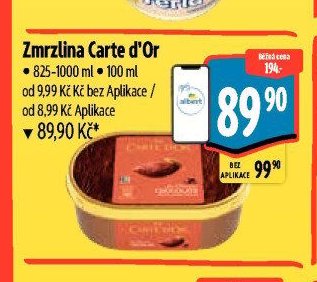 Zmrzlina Carte d'Or