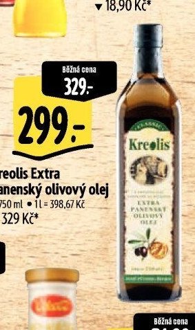 Kreolis Extra Panenský olivový olej