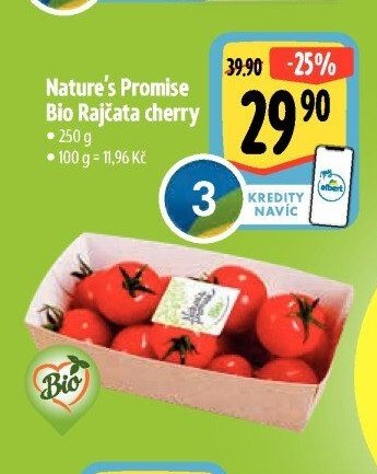 Nature's Promise Bio Rajčata cherry